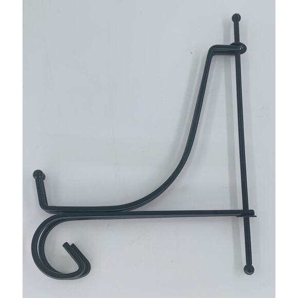 Plate Stand Easel Metal Black 6 Inches Tall 5" Wide 5" Spread Painting Display - Picture 4 of 7